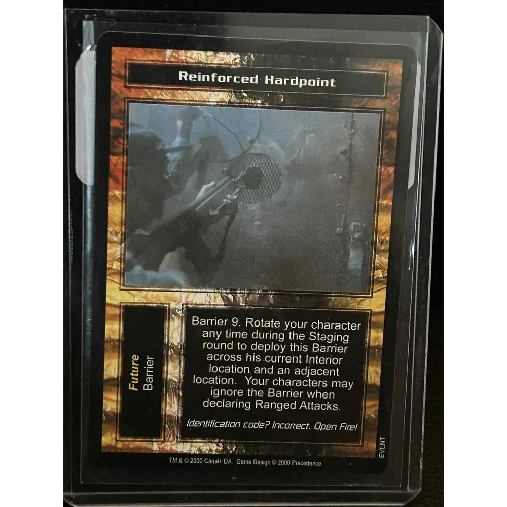 Reinforced Hardpoint Base Set Terminator Light Play Trading Card